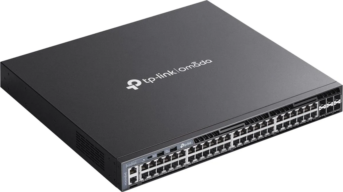TP-Link SG6654X Managed Switch - 4 Poorten - 216 Gbps