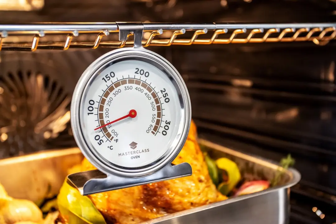 MasterClass Oven Thermometer 50-300°C - Roestvrij Staal