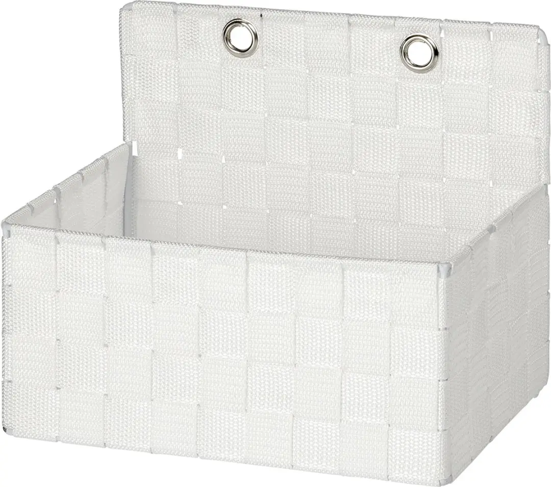Wenko Adria Opbergmand 5L - 15,5x25x20cm - Wit