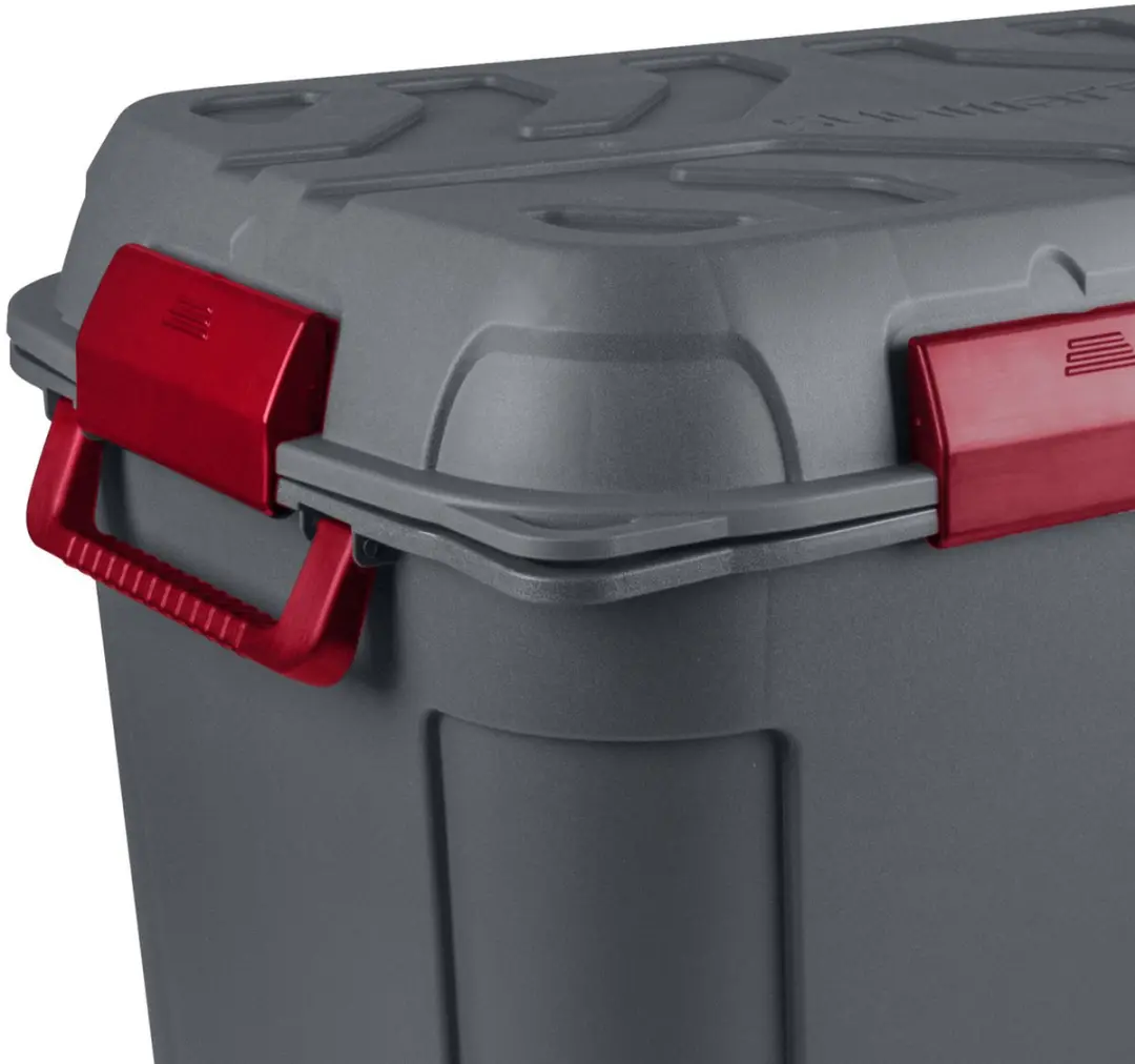 Sunware Q-line Waterdichte Opbergbox 160L - 55x79x55cm Antraciet - afbeelding 2 van 4