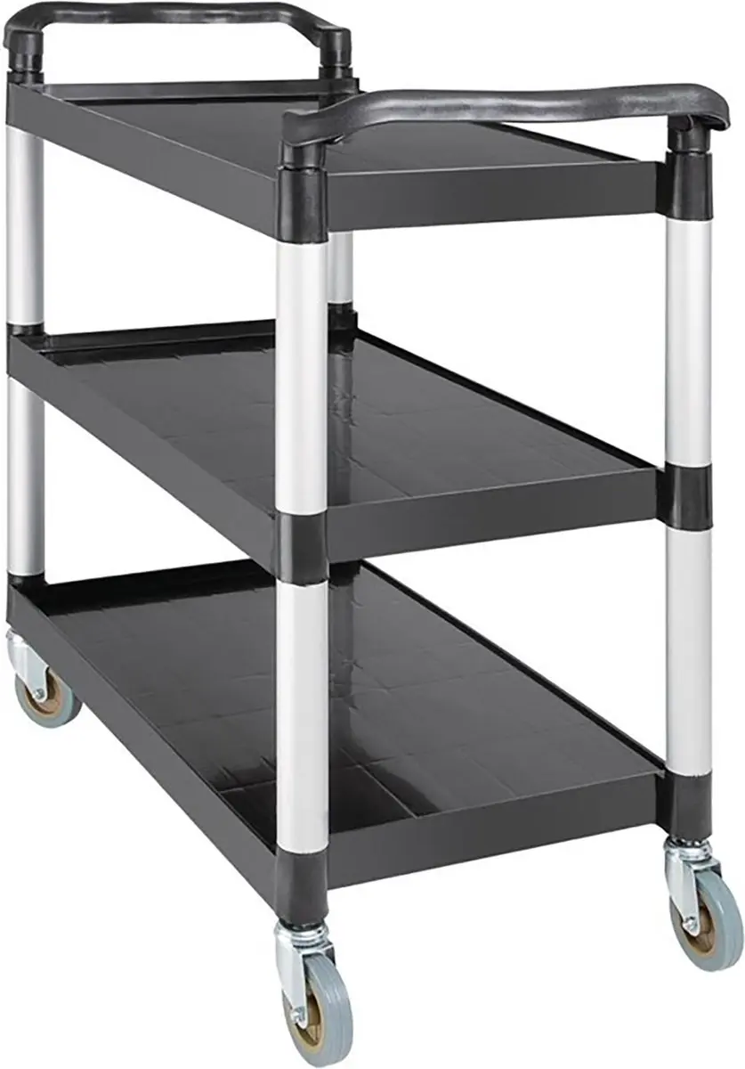 Vogue Serveerwagen CF102 - 96x52x107cm - Silver