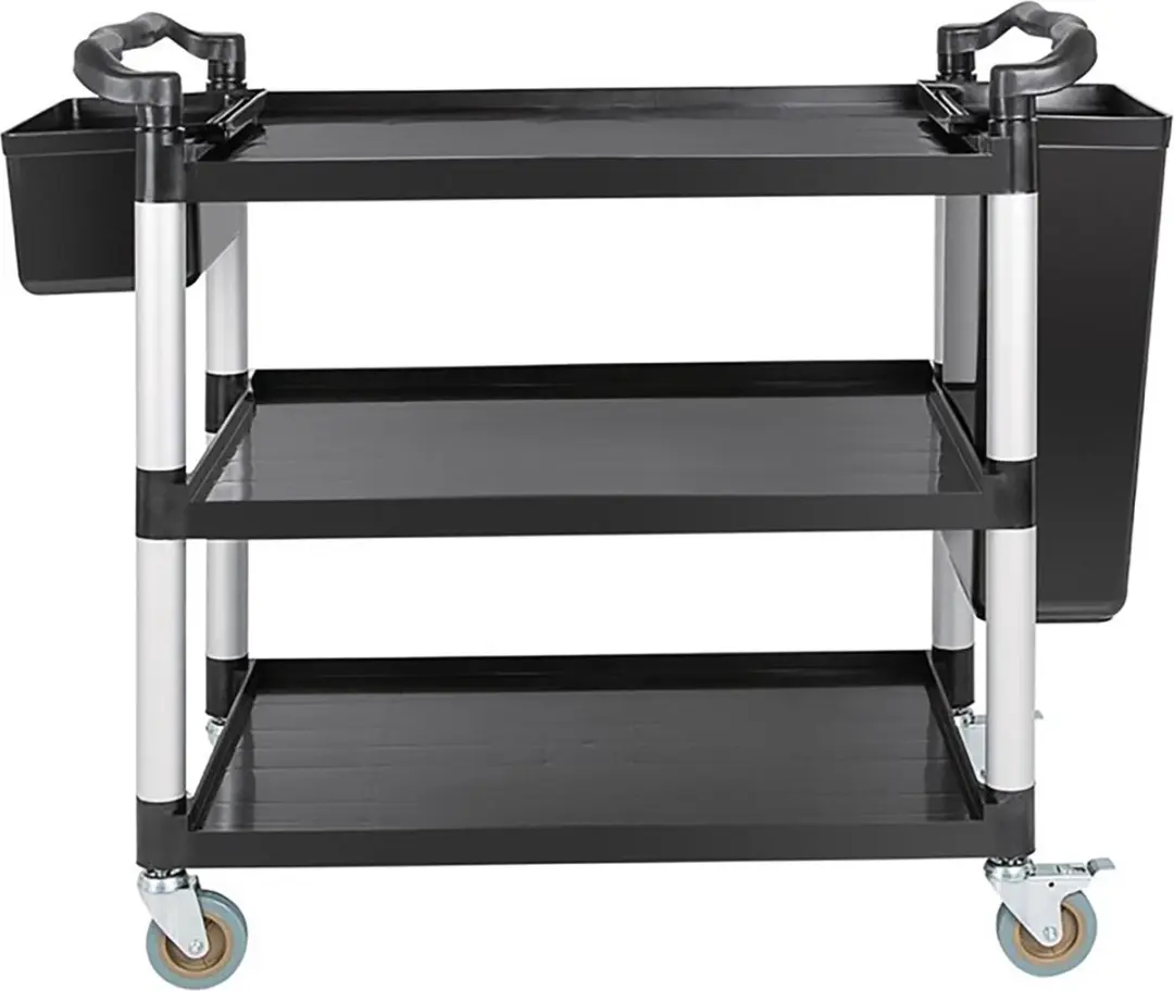 Vogue Serveerwagen CF102 - 96x52x107cm - Silver