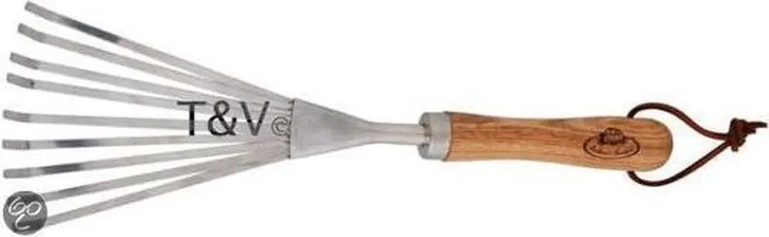 Esschert Design Handbladhark GT75 - Zilver