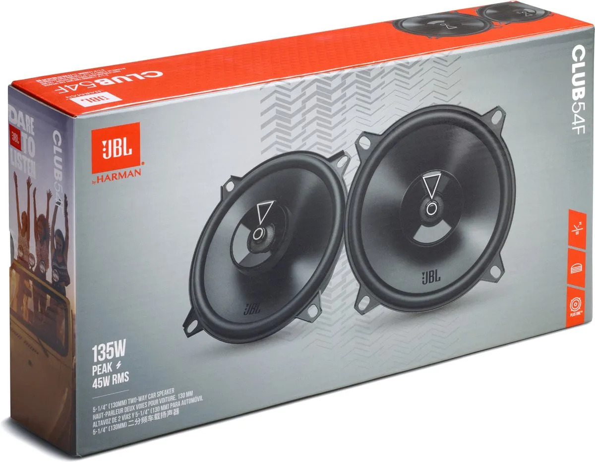 JBL Club 54F Autospeakers 135W - Set van 2