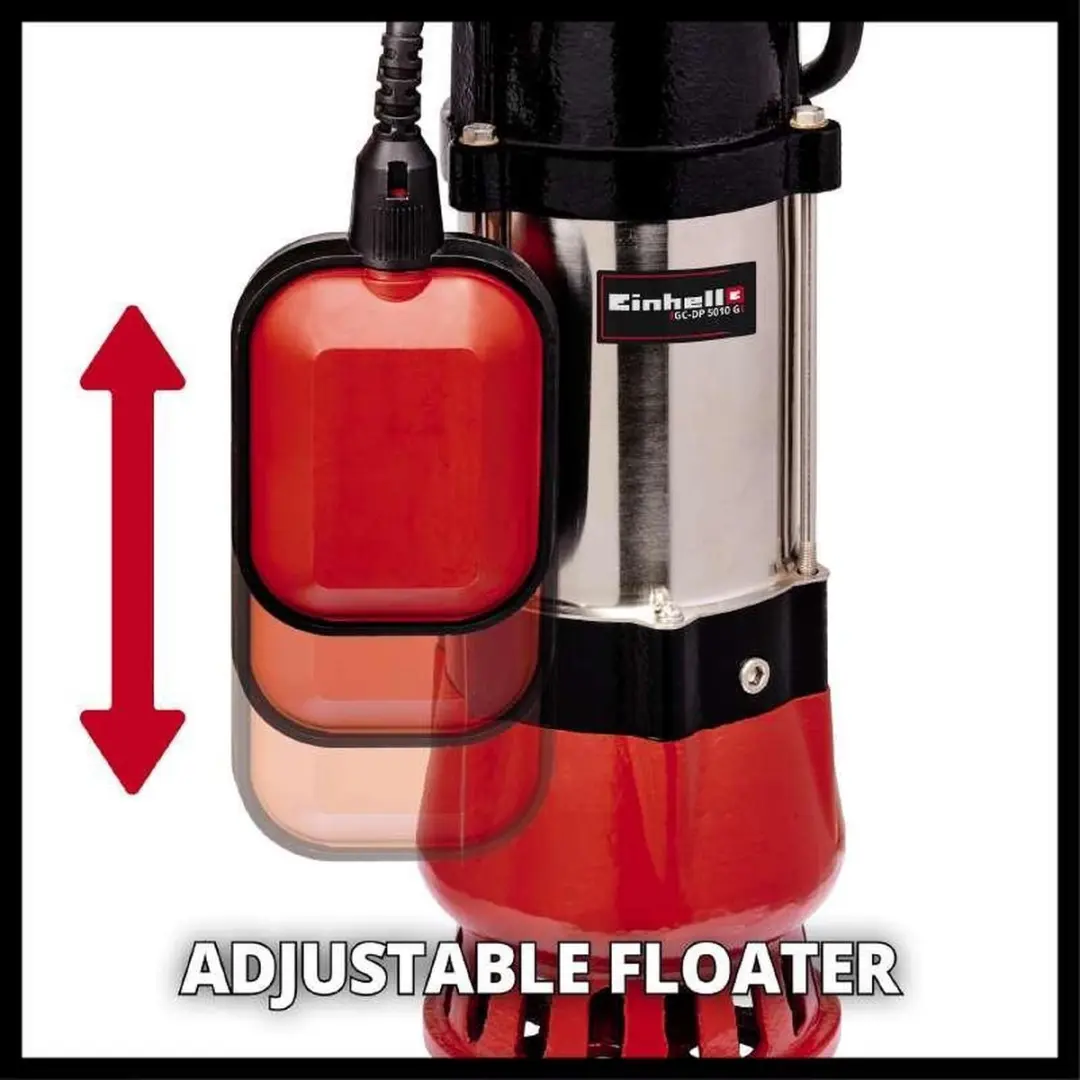Einhell GC-DP 5010 G Vuilwaterpomp 500W - 12.000 l/u