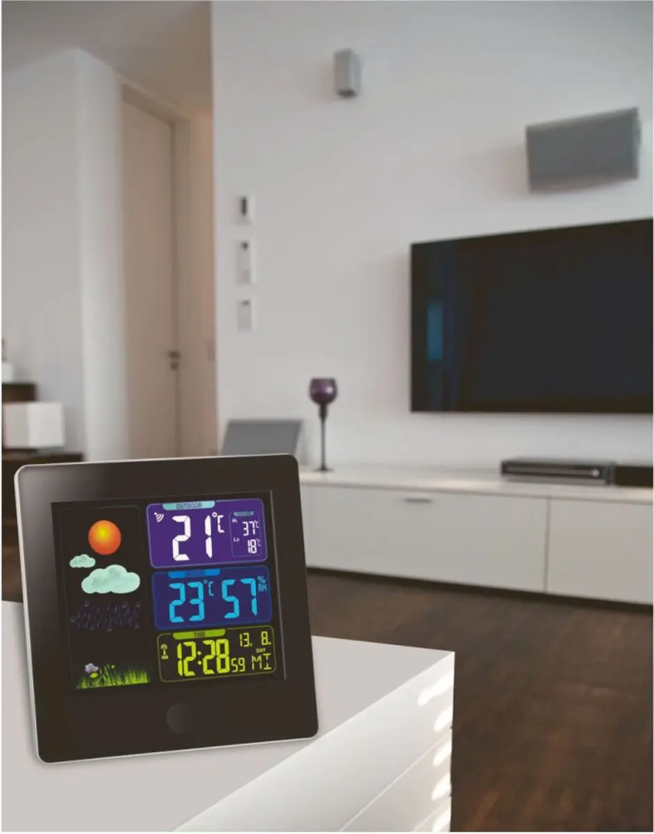 TFA Dostmann 35.1133.01 Draadloos Weerstation - Zwart