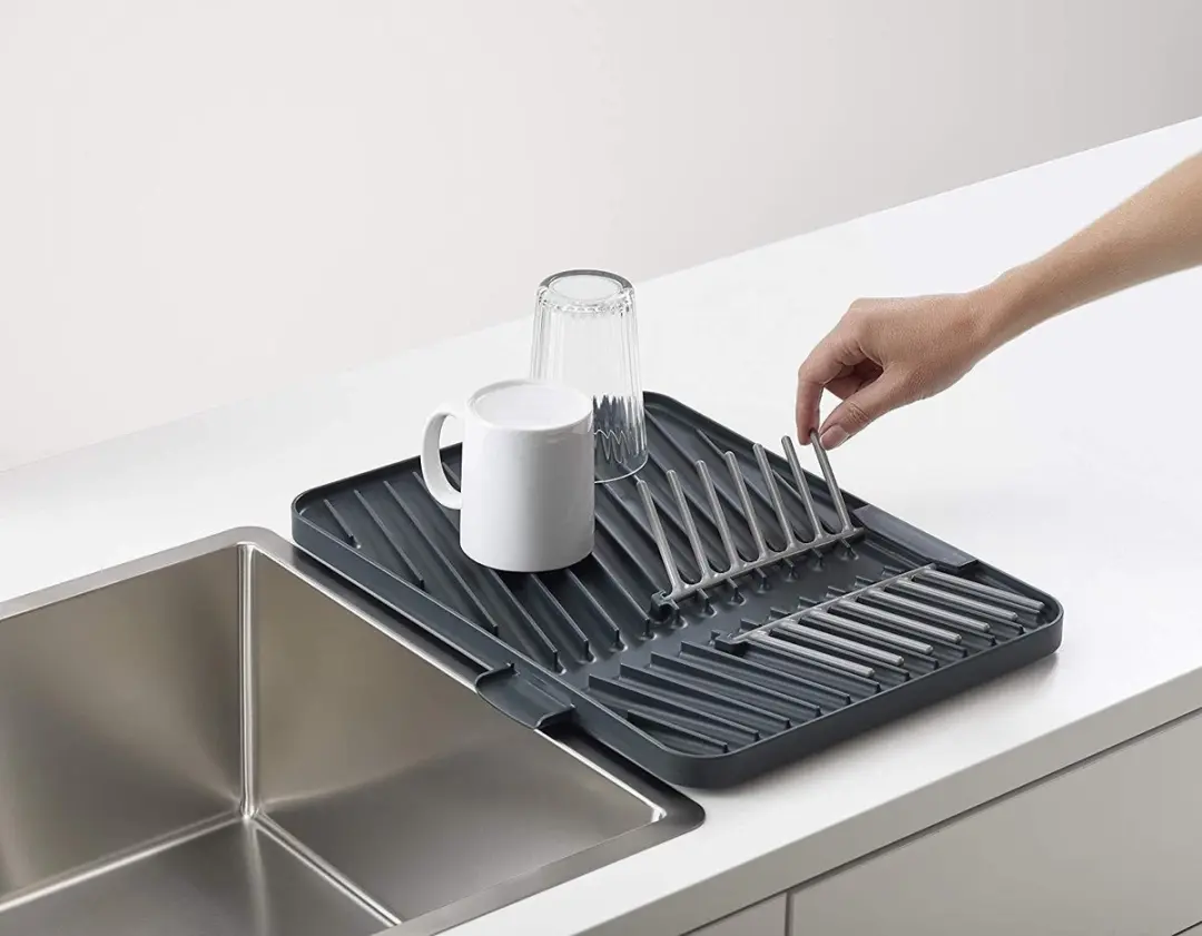 Joseph Joseph Flip-Up Afdruiprek 5028420851397 - Grijs - afbeelding 6 van 6