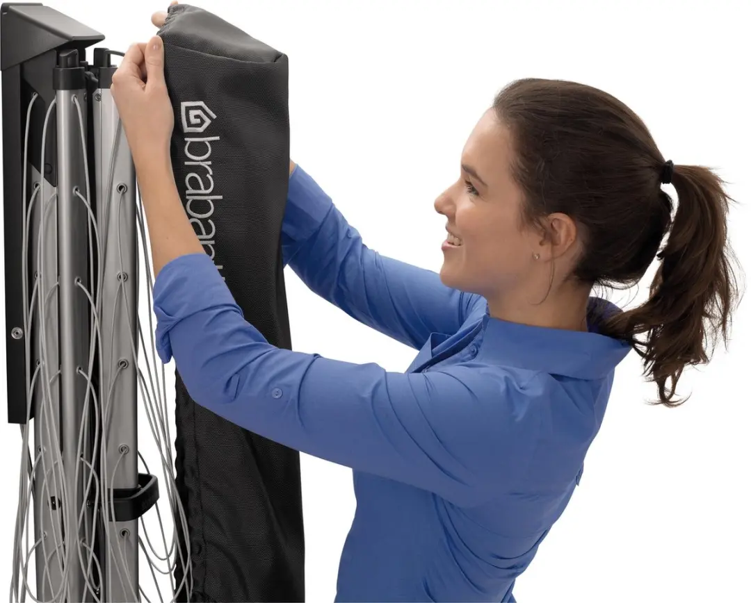 Brabantia WallFix Beschermhoes 420108 - Zwart - afbeelding 4 van 6