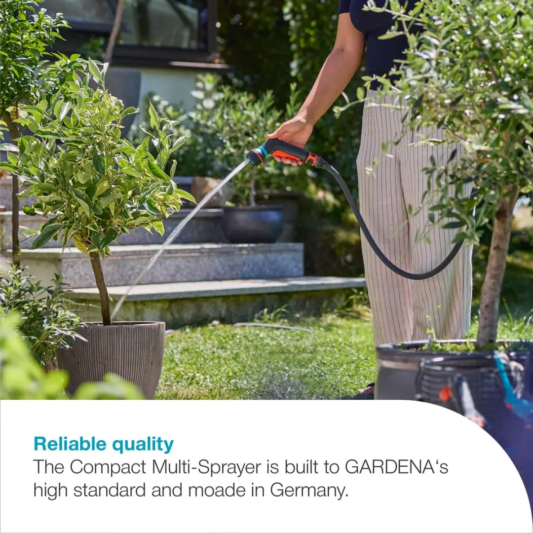 Gardena Classic Multifunctionele Broes - 3 Sproeistanden