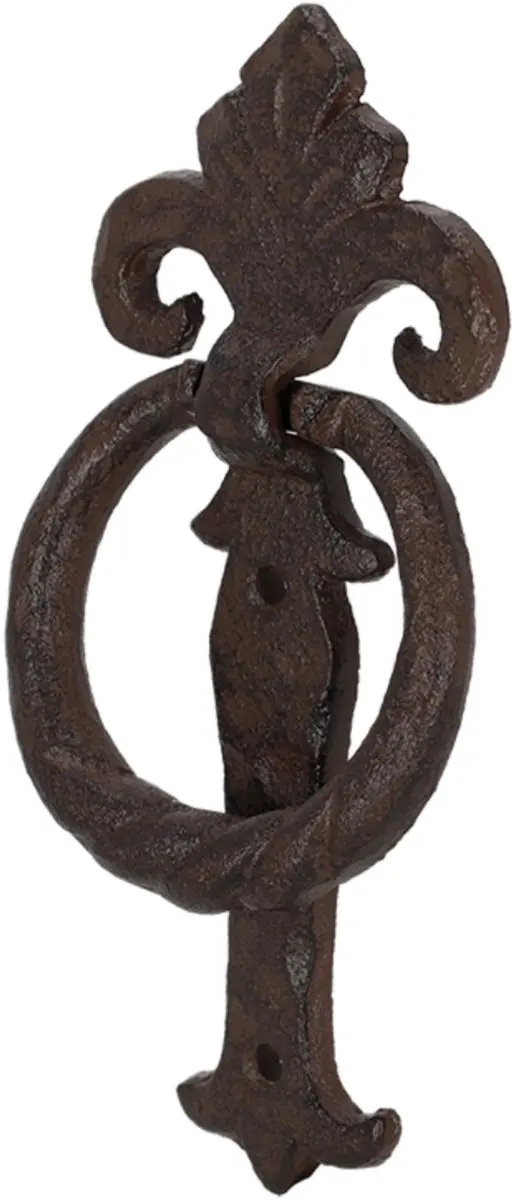 Esschert Design Deurklopper Klassiek Franse Lelie - 16cm