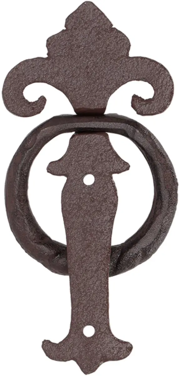 Esschert Design Deurklopper Klassiek Franse Lelie - 16cm