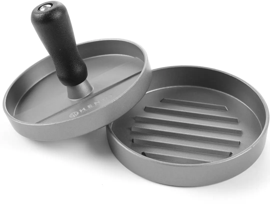 Hendi Hamburgerpers Ø115mm - Aluminium