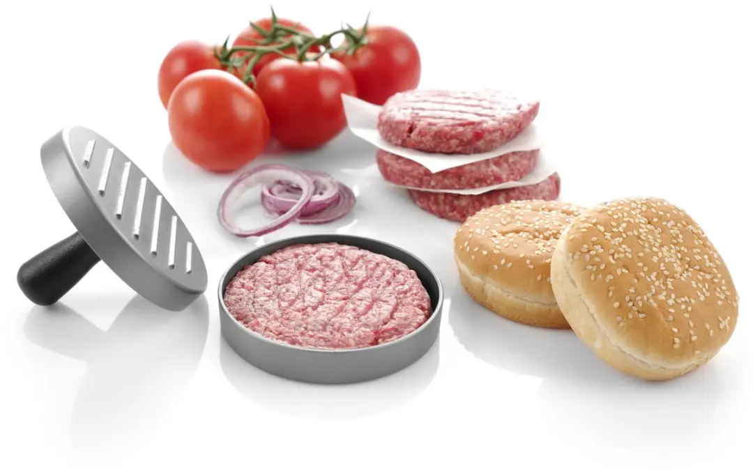Hendi Hamburgerpers Ø115mm - Aluminium
