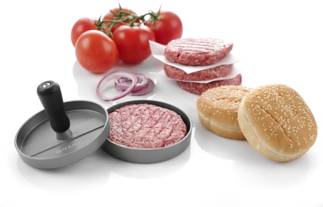 Hendi Hamburgerpers Ø115mm - Aluminium