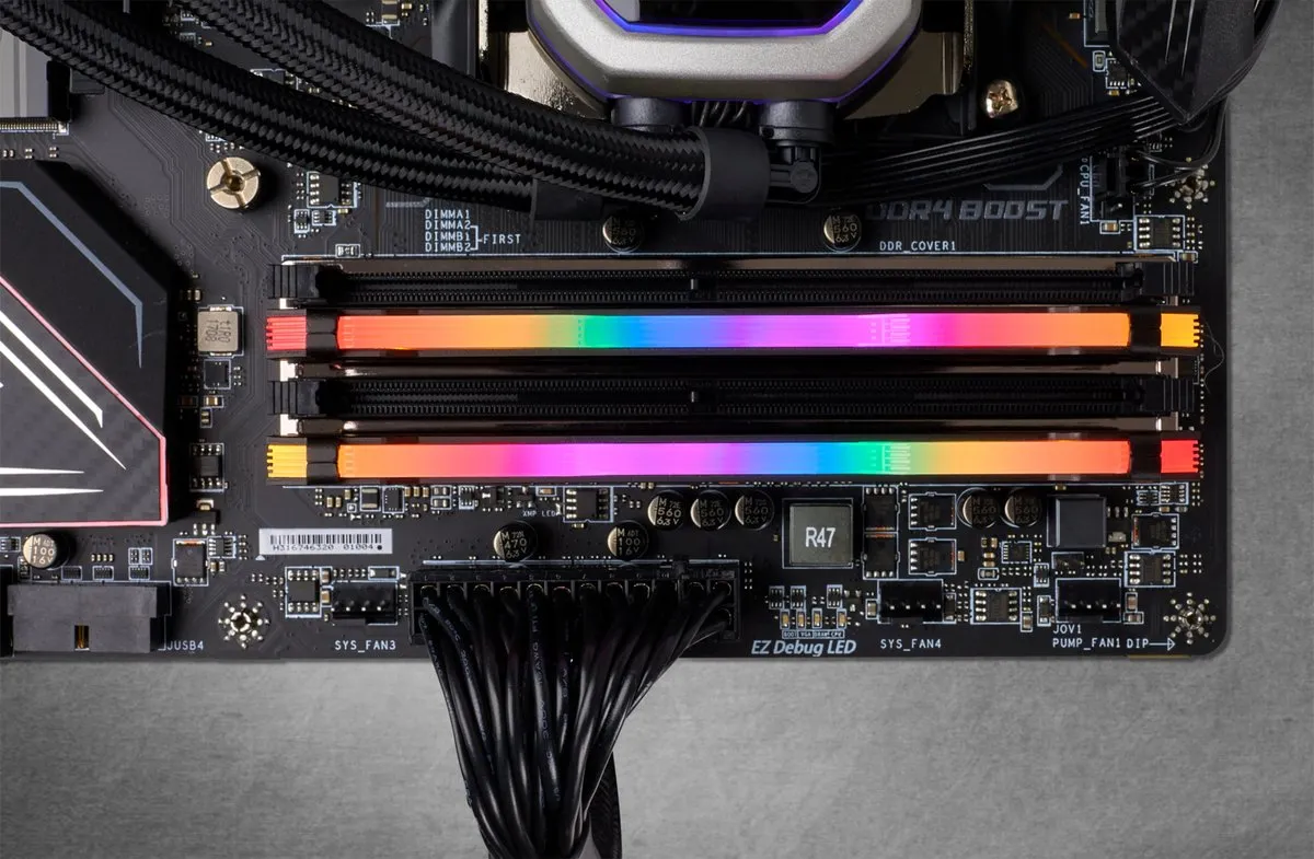 Corsair Vengeance RGB Pro CMW16GX4M2C3200C16 DDR4 16GB - 2x8GB 3200MHz