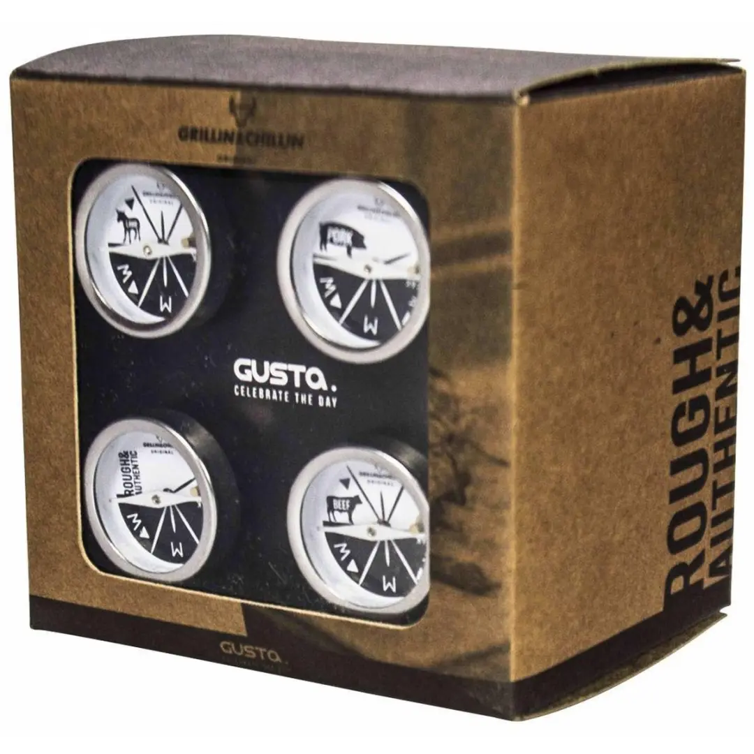 Gusta 03250140 Barbecue Thermometerset