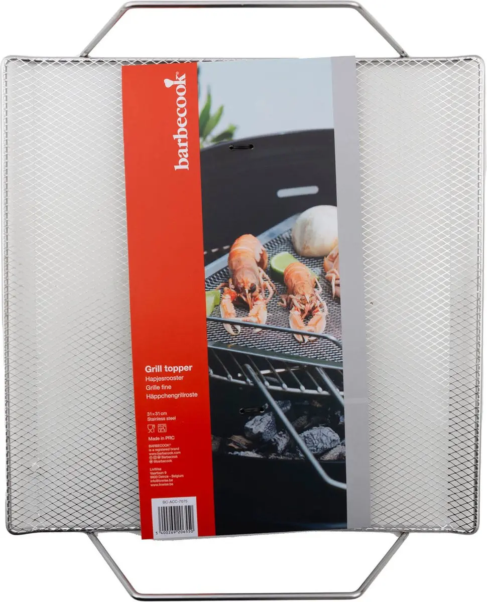 Barbecook BBQ Mat BC-ACC-7075 - 35x31cm - Zilvergrijs