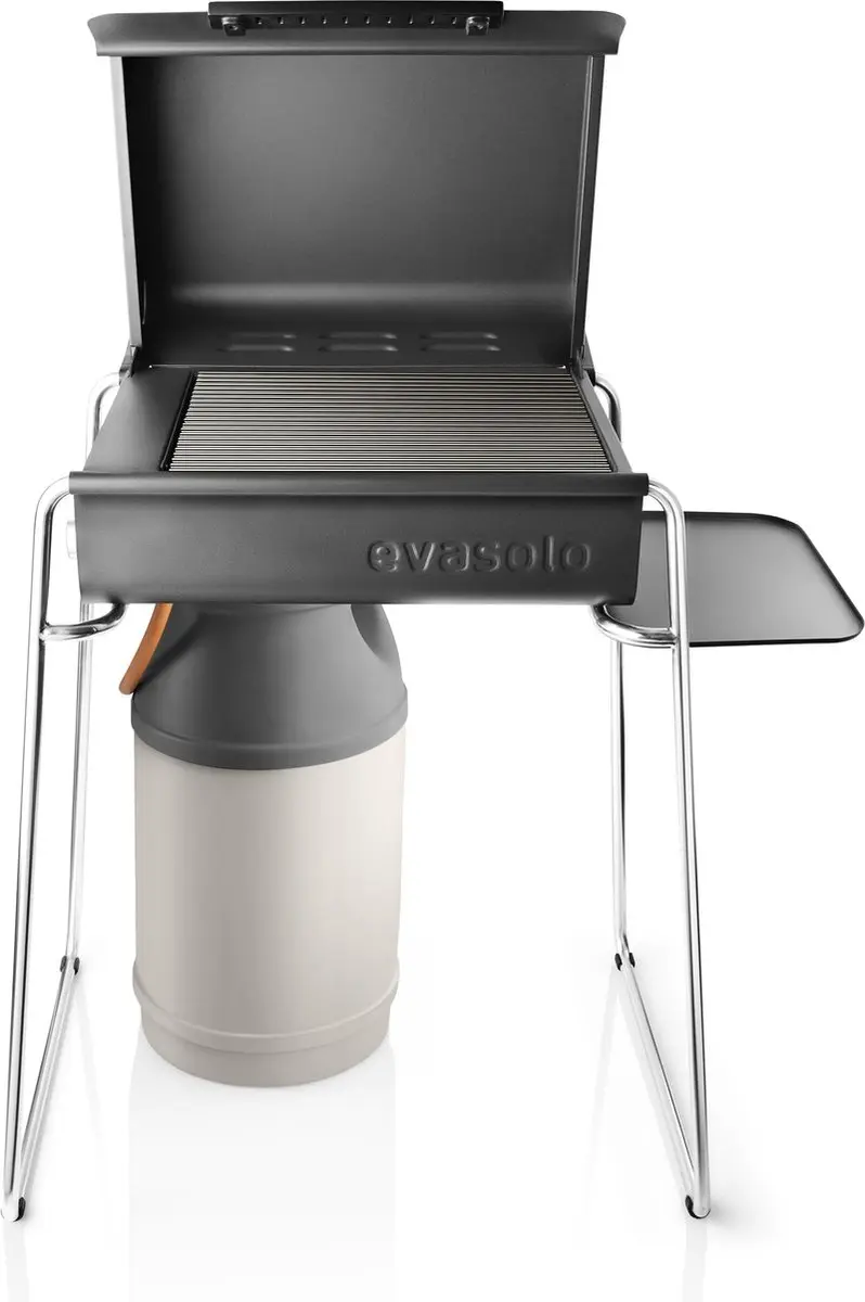 Eva Solo Box Gas Barbecue Onderstel met Zijtafel - Zilver