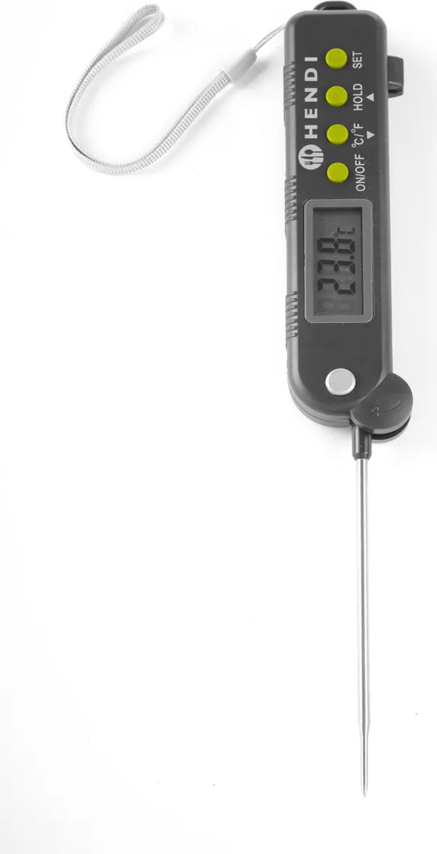 Hendi Thermometer inklapbare sonde -50°C tot 300°C - Grijs - afbeelding 2 van 6