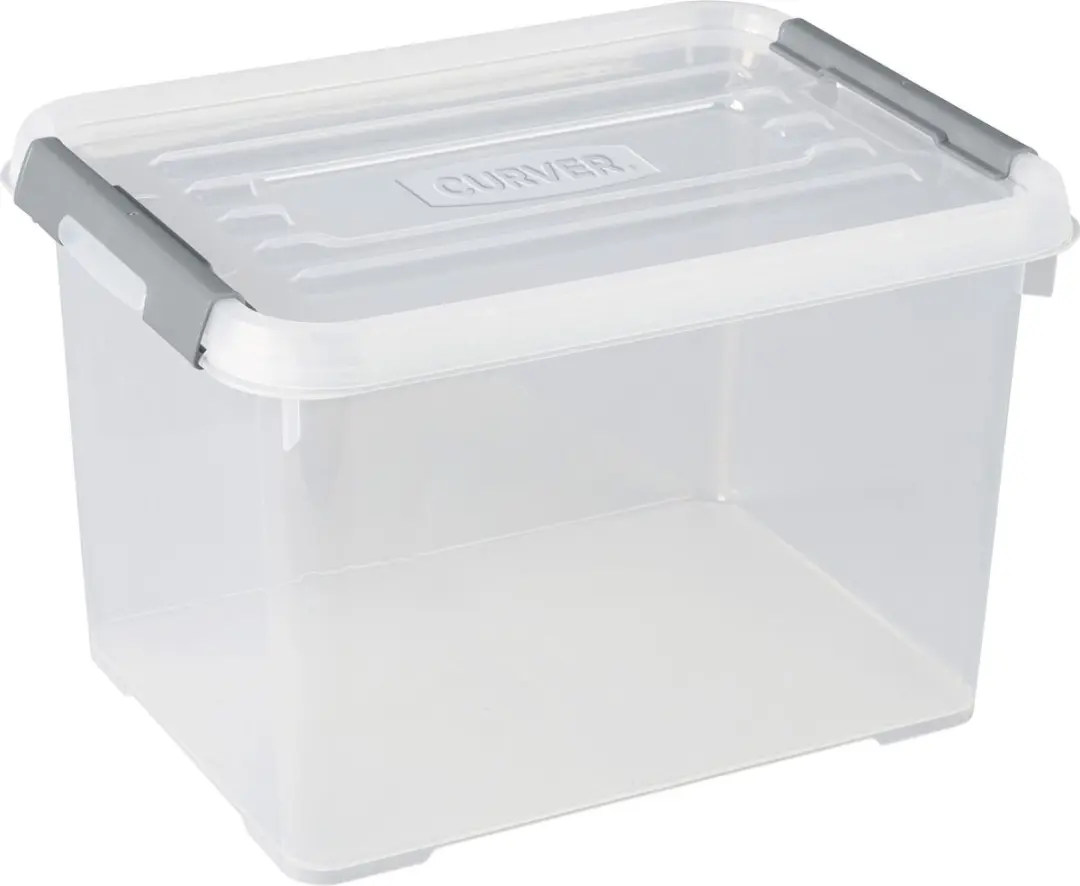 Curver Handy+ Opbergbox 20L - 3 Stuks Transparant