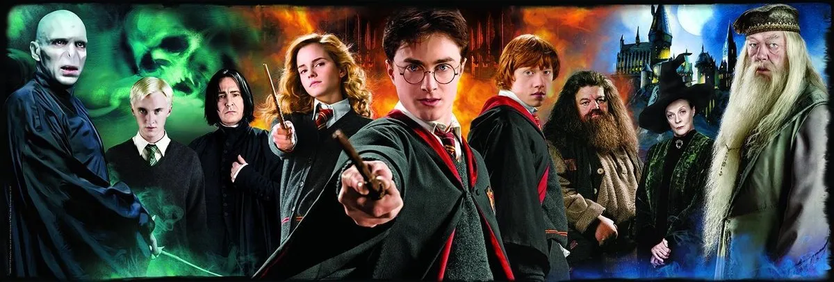 Clementoni Harry Potter Panorama Puzzel 1000 Stukjes - Multi