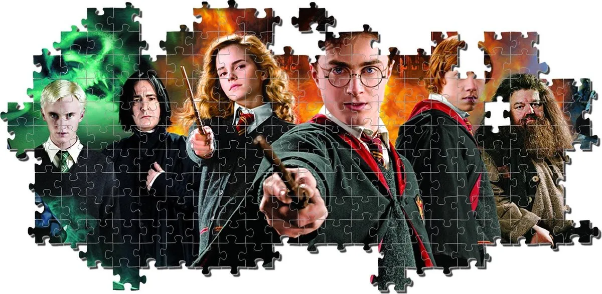 Clementoni Harry Potter Panorama Puzzel 1000 Stukjes - Multi
