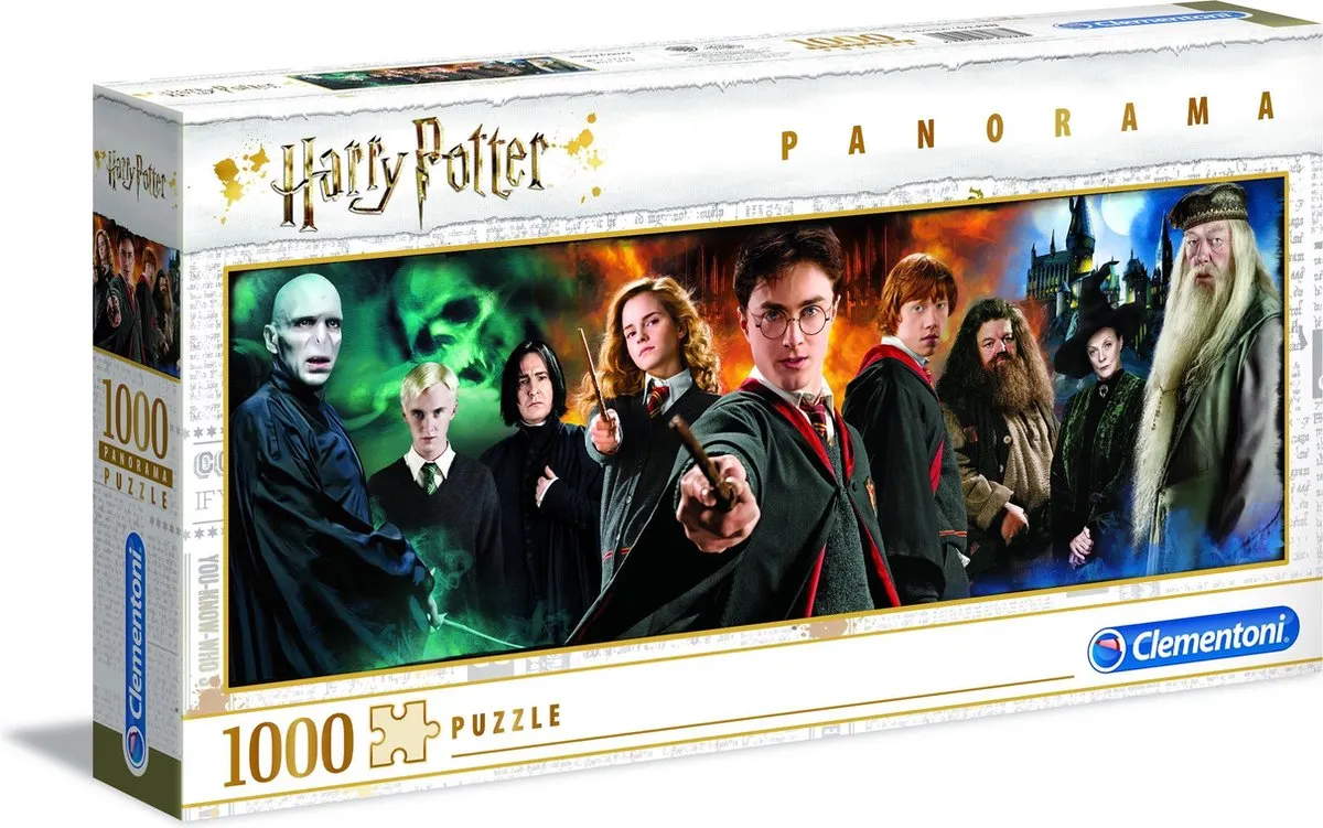 Clementoni Harry Potter Panorama Puzzel 1000 Stukjes