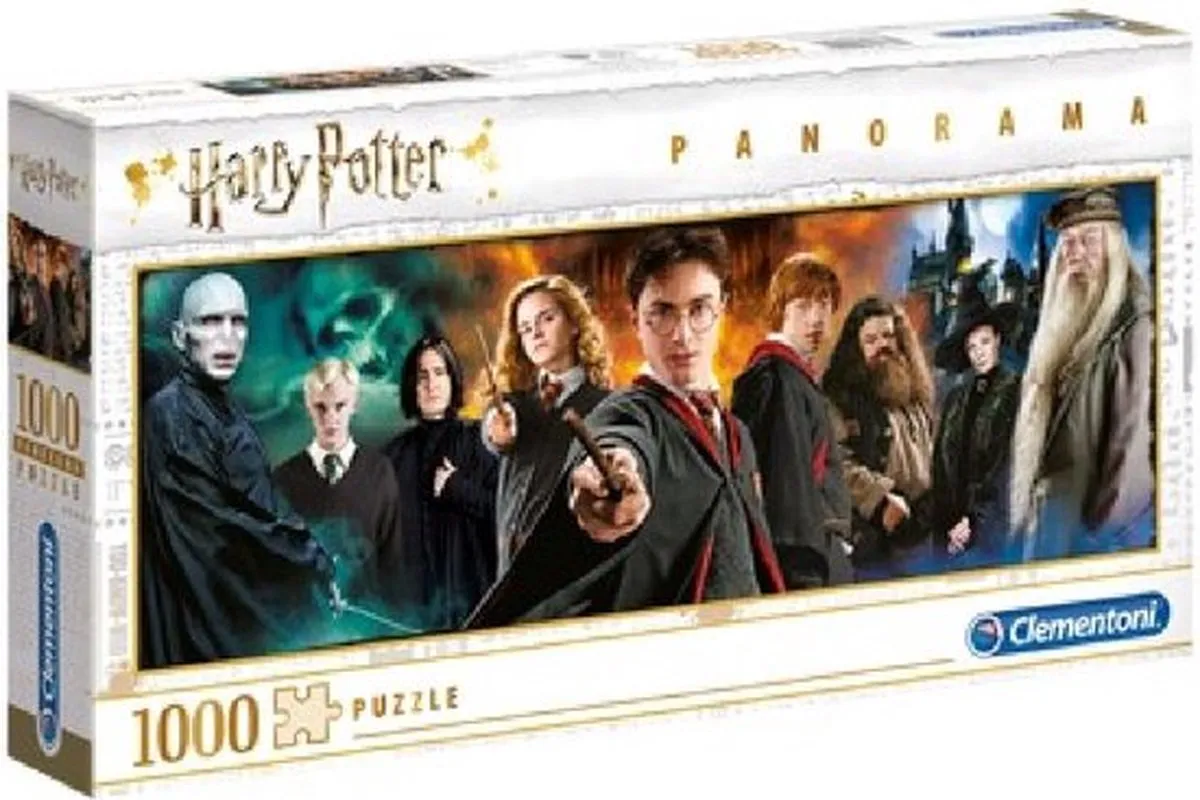 Clementoni Harry Potter Panorama Puzzel 1000 Stukjes - Multi