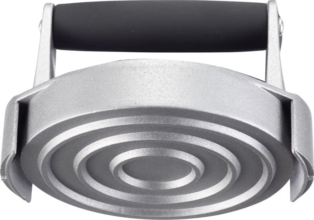 Westmark Vario Hamburgermaker - 3 Pattygroottes - Zilver/Zwart
