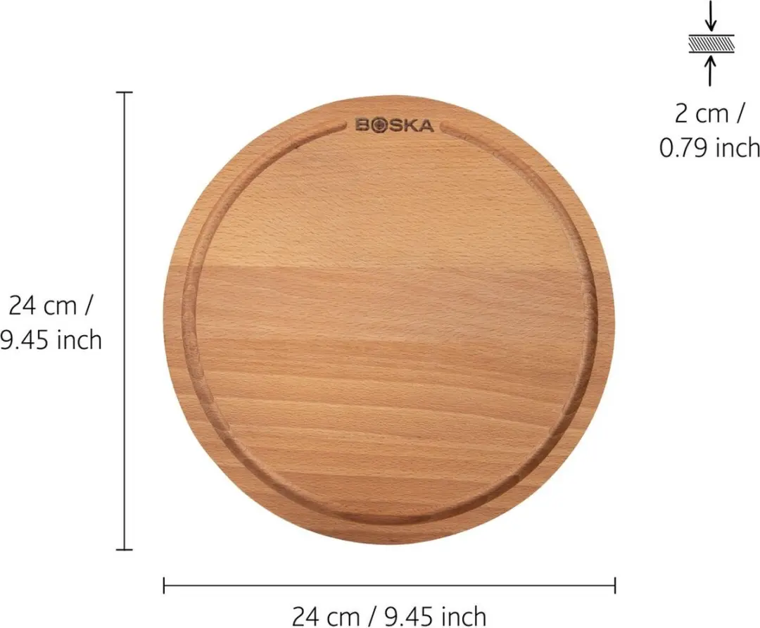 Boska Pizzaplank Amigo S Rond - Ø24cm