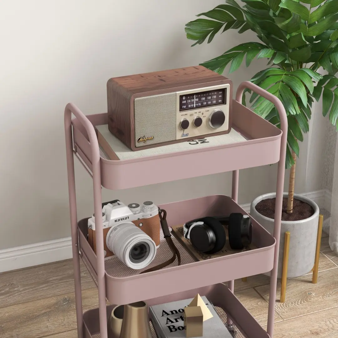 Homcom Nutsvoorziening Wagen 850-292V00PK - Roze