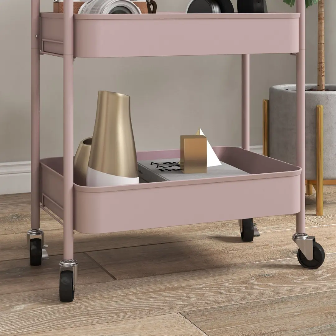 Homcom Nutsvoorziening Wagen 850-292V00PK - Roze