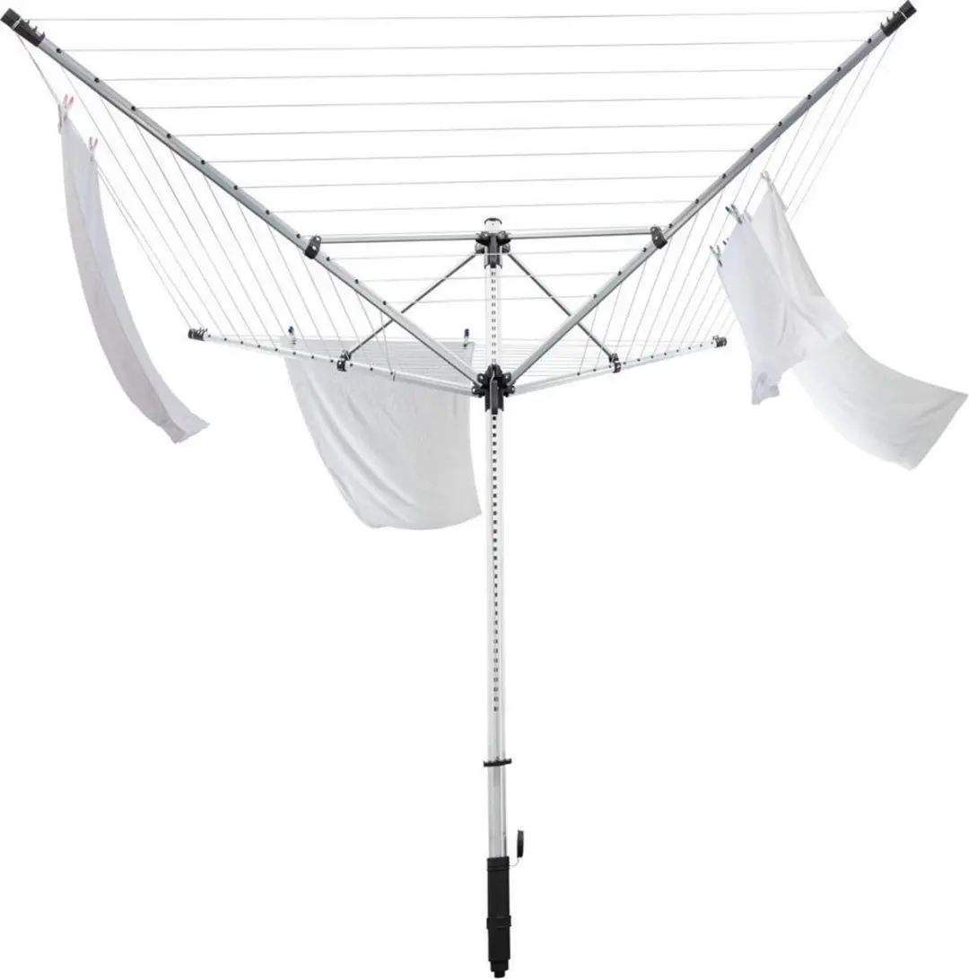 Leifheit Linolift 600 Evo Droogmolen 60m - RVS - Ø279cm - afbeelding 6 van 6