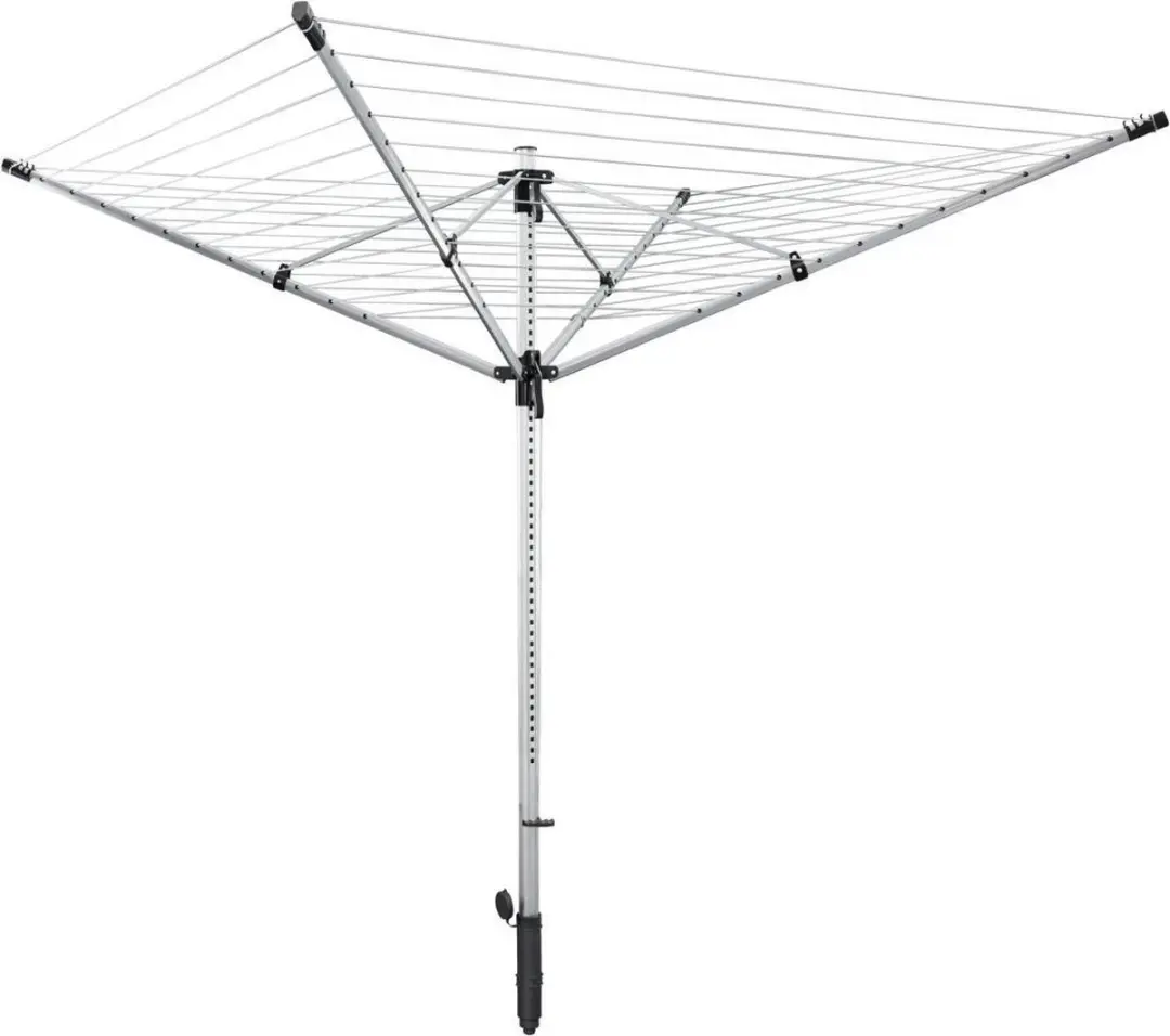 Leifheit Linolift 600 Evo Droogmolen 60m - RVS - Ø279cm