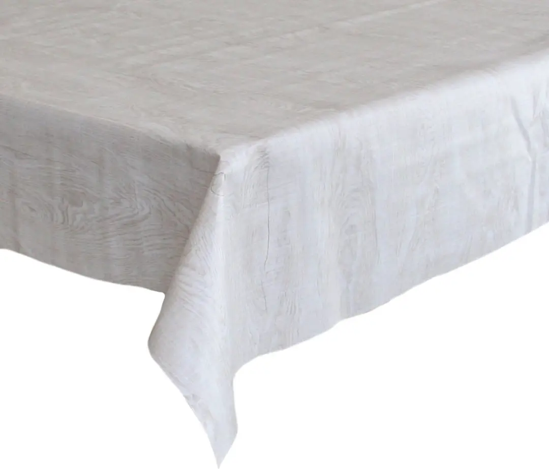 Tafelzeil/tafelkleed hout look 140 x 250 cm - Tuintafelkleed