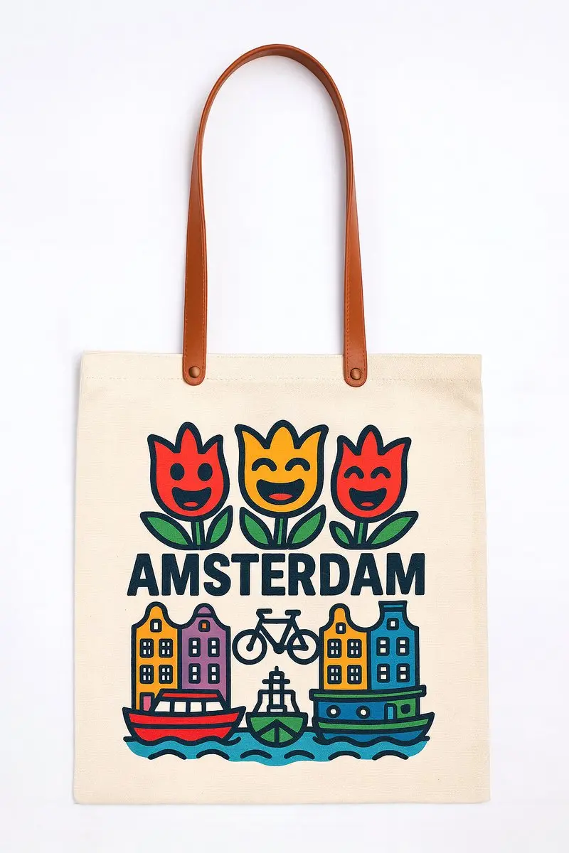 Amsterdam Canvas Tas