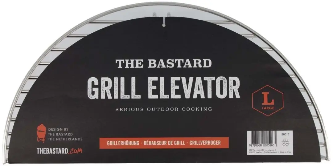 The Bastard Grill Elevator BB016 - Zilver
