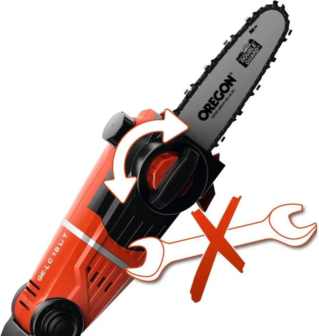 Einhell Accu Telescopische Kettingzaag GE-LC 18 Li T Solo 18V - 20cm Zwaard