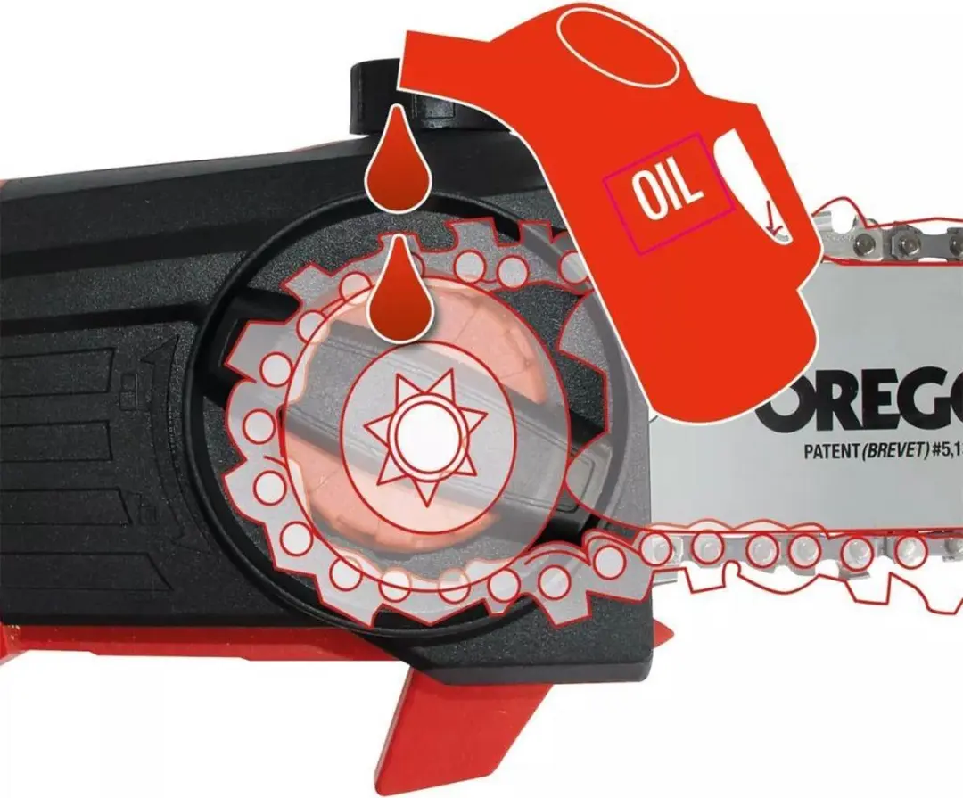 Einhell Accu Telescopische Kettingzaag GE-LC 18 Li T Solo 18V - 20cm Zwaard
