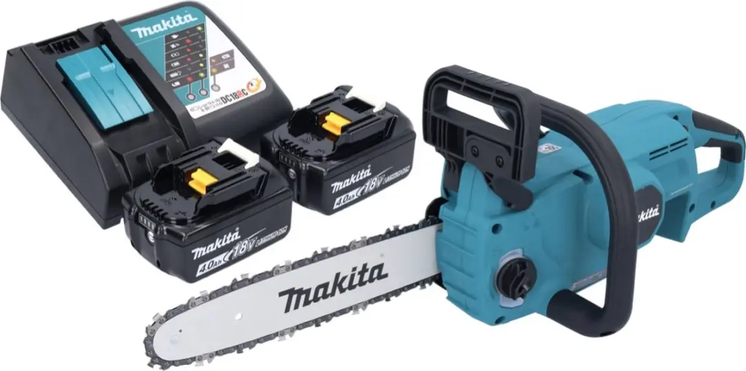 Makita DUC307RMX2 Accu Kettingzaag 18V 30cm - 2x 4,0Ah + Oplader