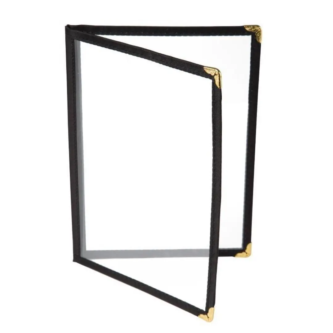 Olympia American Style Menuhouder A4 - Zwart