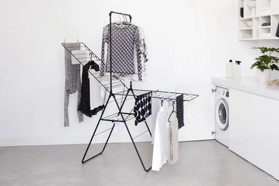 Brabantia HangOn Droogrek 25m - Matt Black - afbeelding 6 van 6