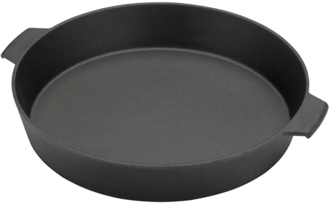 Big Green Egg Gietijzeren Skillet 20cm - Zwart