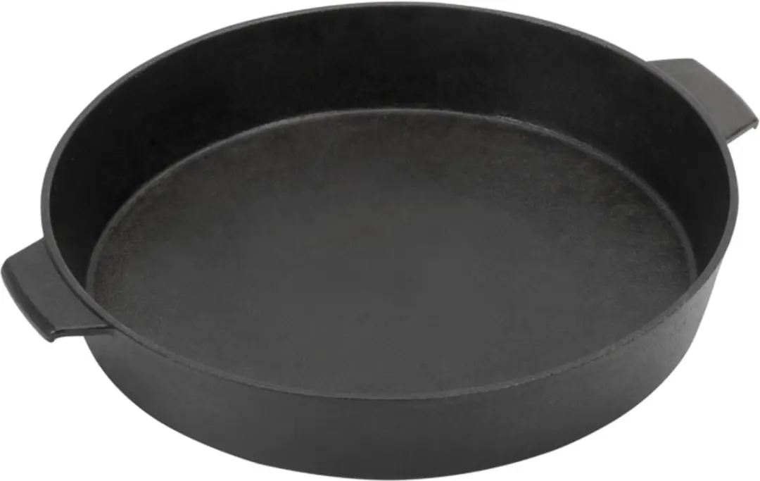 Big Green Egg Gietijzeren Skillet 20cm - Zwart