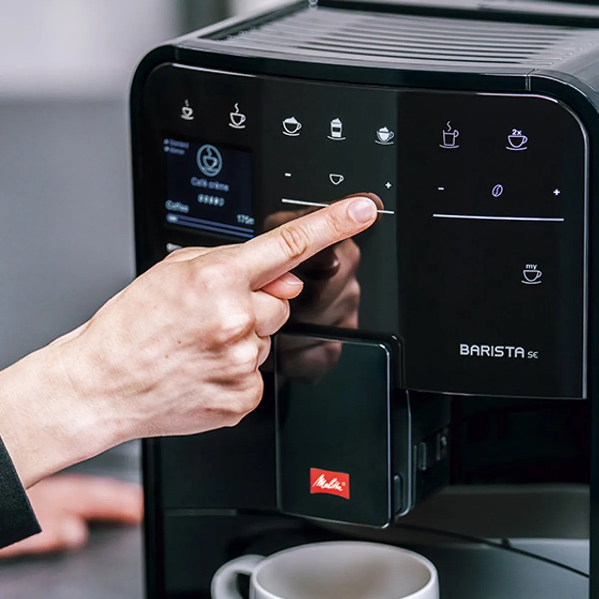 Melitta Barista SE F830-003 Espressomachine - 18 Programma's - Zwart - afbeelding 6 van 6