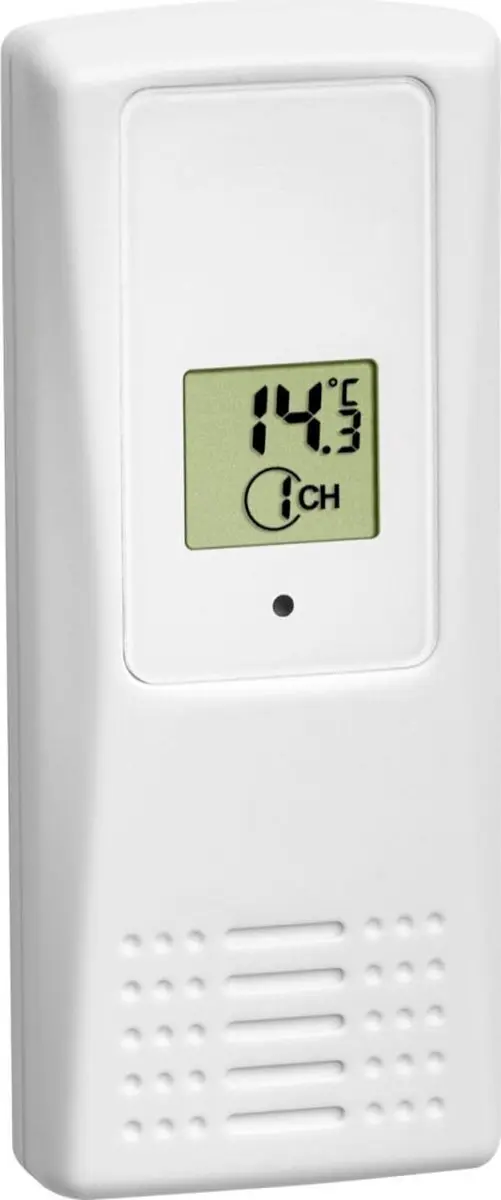 TFA Dostmann TRIO 30.3062.10 Draadloze Thermometer - Antraciet