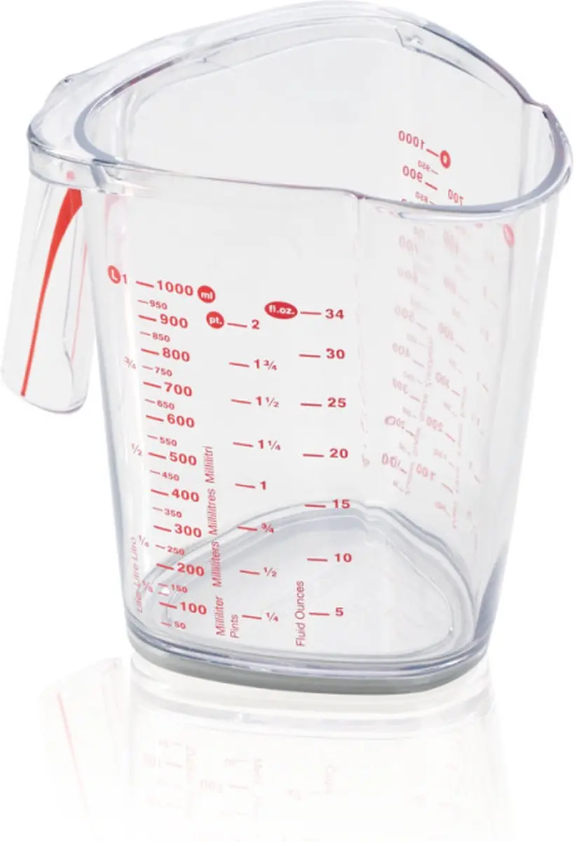 Leifheit Comfortline Maatbeker 1L - Rood