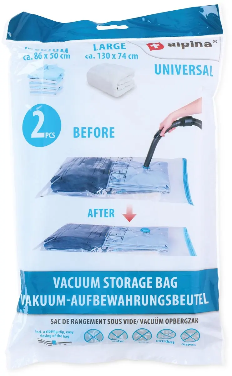Alpina Vacuüm Opbergzakken Set 2