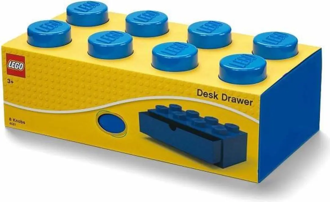 Bureaulade Brick 8, Blauw - LEGO