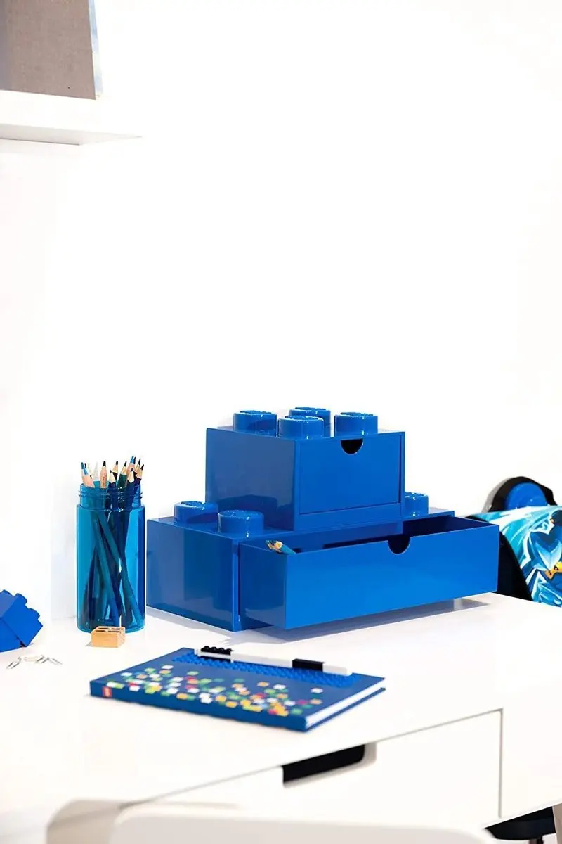 Bureaulade Brick 8, Blauw - LEGO